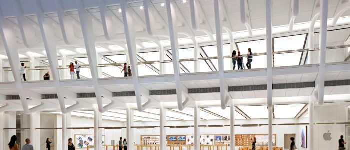 Foto de la Tienda TUMI de Lujo en el World Trade Center de Nueva York