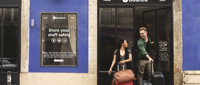 Almacenamiento de Equipaje Bounce en el Centro Histórico – Seguro, Rápido y Conveniente