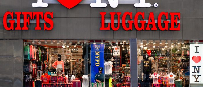 Regalos de equipaje I Love NY: Maletas y accesorios personalizados para viajeros